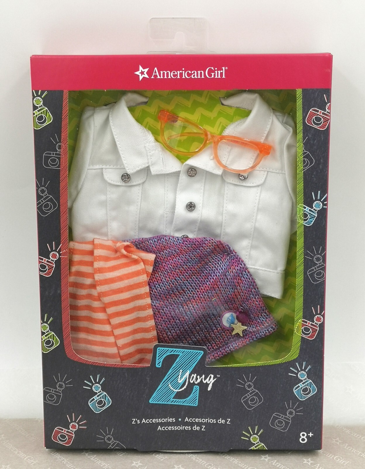 American Girl Z Yang 18-inch Doll Clothes Suit New in Box