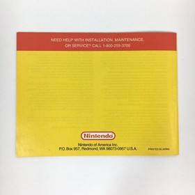 TETRIS 2 &bull; Original Manual Instructions ONLY &bull; Nintendo NES Vintage 1993 EXC