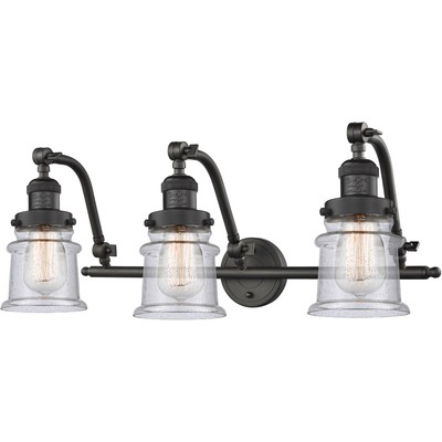 Innovations Lighting 515-3W-OB-G184S-LED Franklin Restoration Small Canton
