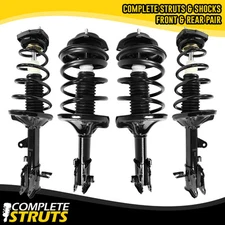 For 2000-2006 Hyundai Elantra Front & Rear Quick Complete Struts & Coil Springs