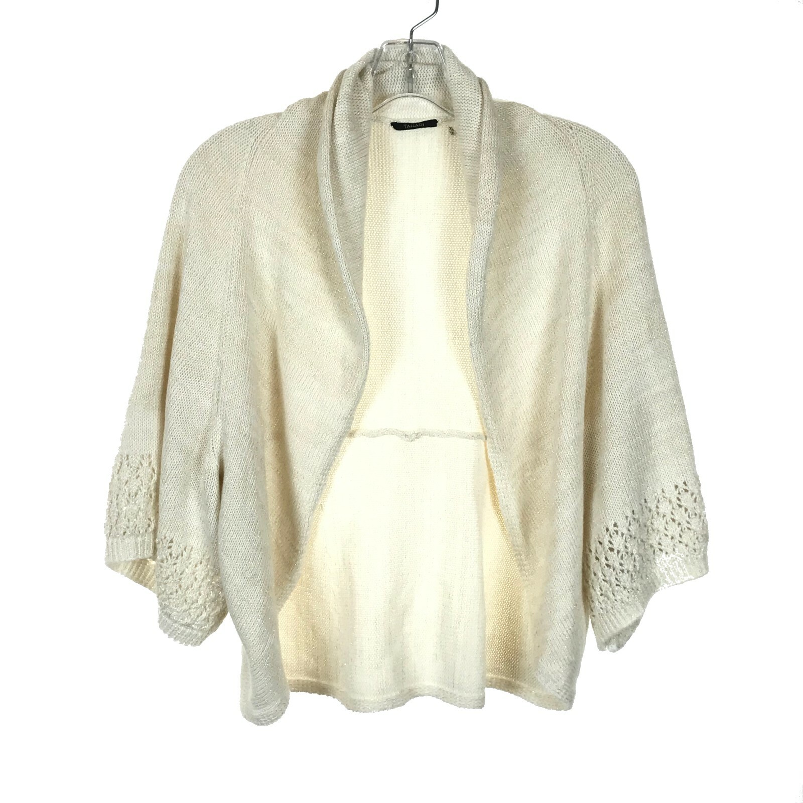 Womens Size XL Ivory and Metallic Gold 