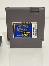 Disney Adventures in the Magic Kingdom NES Blockbuster Sticker & Dust Cover O1