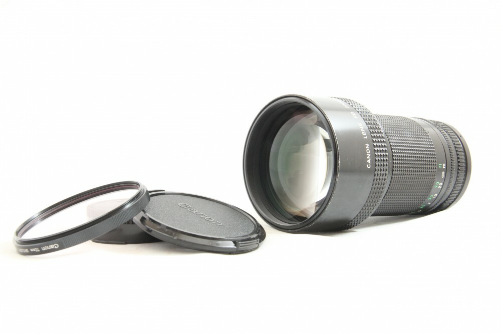 キャノン NewFD 200mm F2.8 Exc++ Canon New FD NFD 200mm F2.8 f/2.8 MF Telephoto Lens