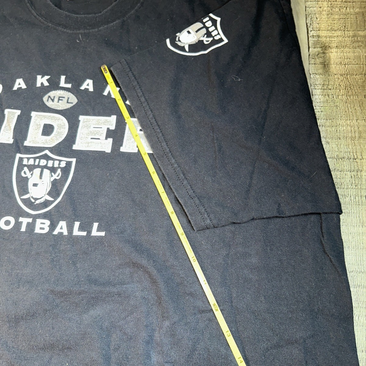 Vintage Oakland Raiders T-Shirt Y2K Lee Sport NFL Graphic Black