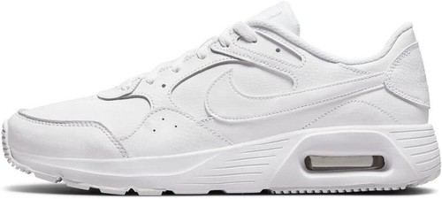 Nike Air Max SC Leather Shoes Sneakers White Navy Grey Men display picture 1