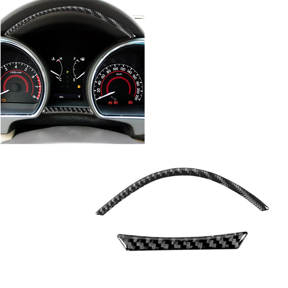 25Pcs Carbon Fiber Interior Full Kit Cover Trim For 2008-2013 Toyota Highlander - Image 4 of 4