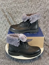 Blundstone 1465 Boots Men’s Size 9.5 (AU 8.5) Black Winter Lace up Thermal