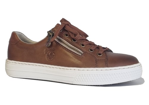 rieker leather trainers