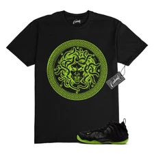Foamposite Volt Black Air One T Shirt Match CLP