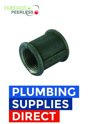 * Embrass Peerless - 3/4'' Black Iron Socket - BI042