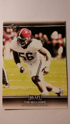 NFL Trading Card Tim Williams Baltimore Ravens 2017 Leaf Draft