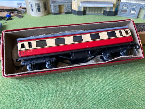 Trix 1/560 3 Rail LMS Short Coach 1st 4135 post-war HD couplings boxed | Zustand: Used