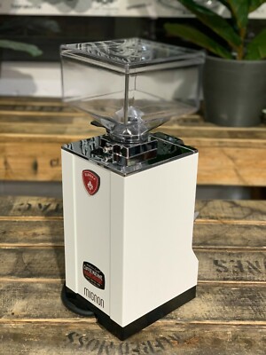 EUREKA MIGNON SILENZIO BRAND NEW WHITE ESPRESSO COFFEE