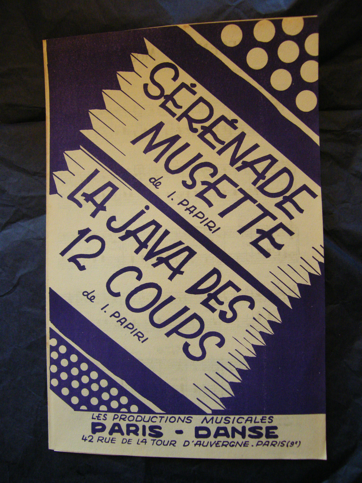 Sérénade Musette Papiri The Java Of 12 12 Hits Music Sheet