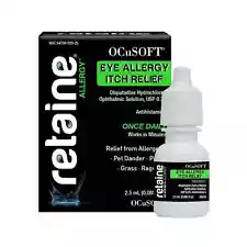 AUTHENTIC & NEW - OCUSOFT RETAINE EYE ALLERGY ITCH RELIEF (2.5mL) EXP. 04/2026