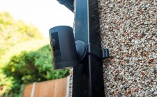 Ring Stick Up Camera Mount Bracket 65mm Square Drain Down Pipe Plastic Gutter