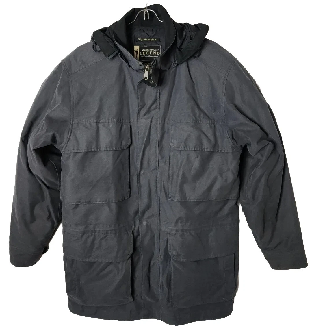 Eddie Bauer Legend Men S Detachable LInner Jacket Hood Winter Cold Snow Coat