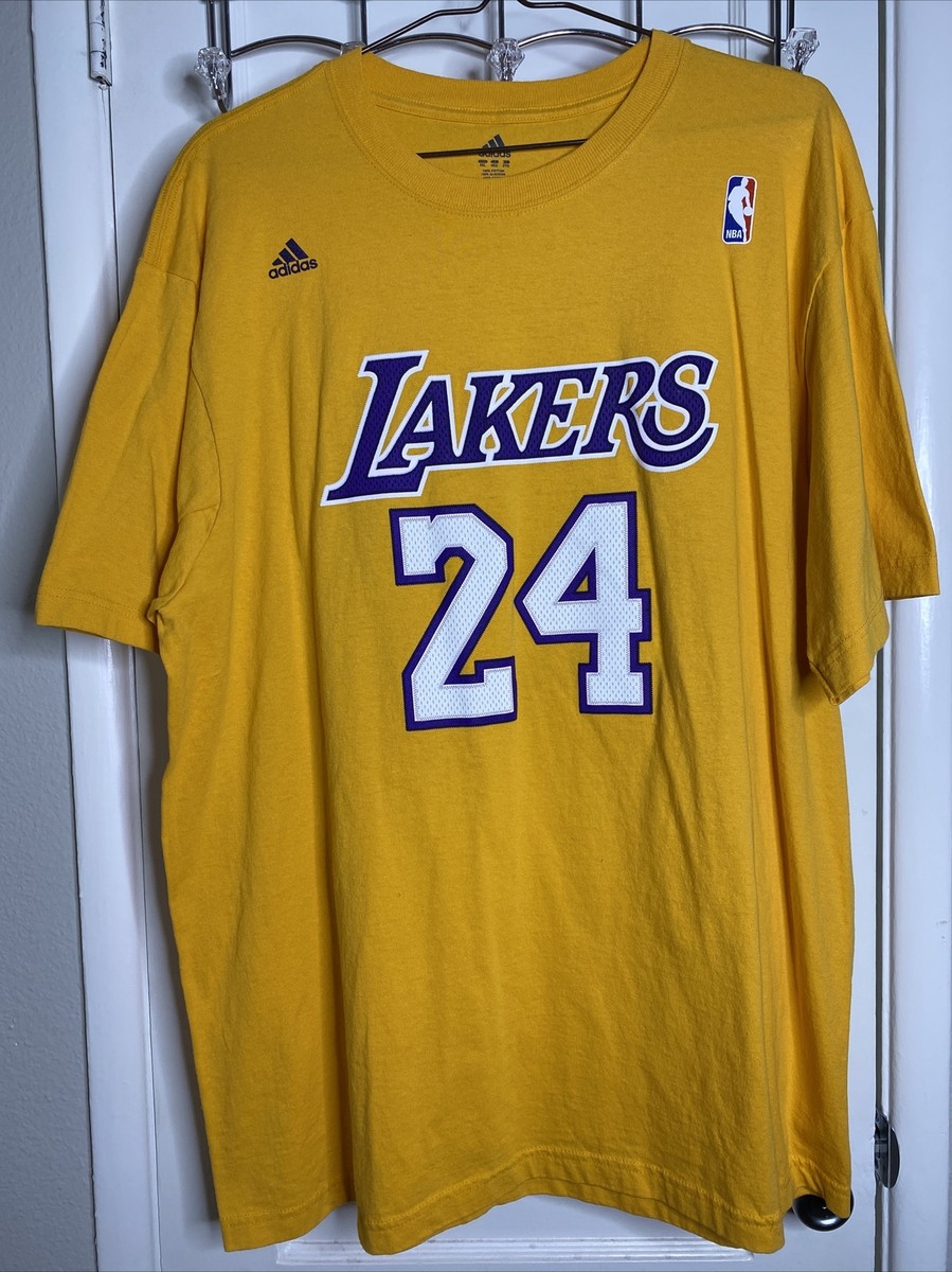Bryant La Lakers Adidas T Shirt Adidas Kobe Bryant Los Angeles