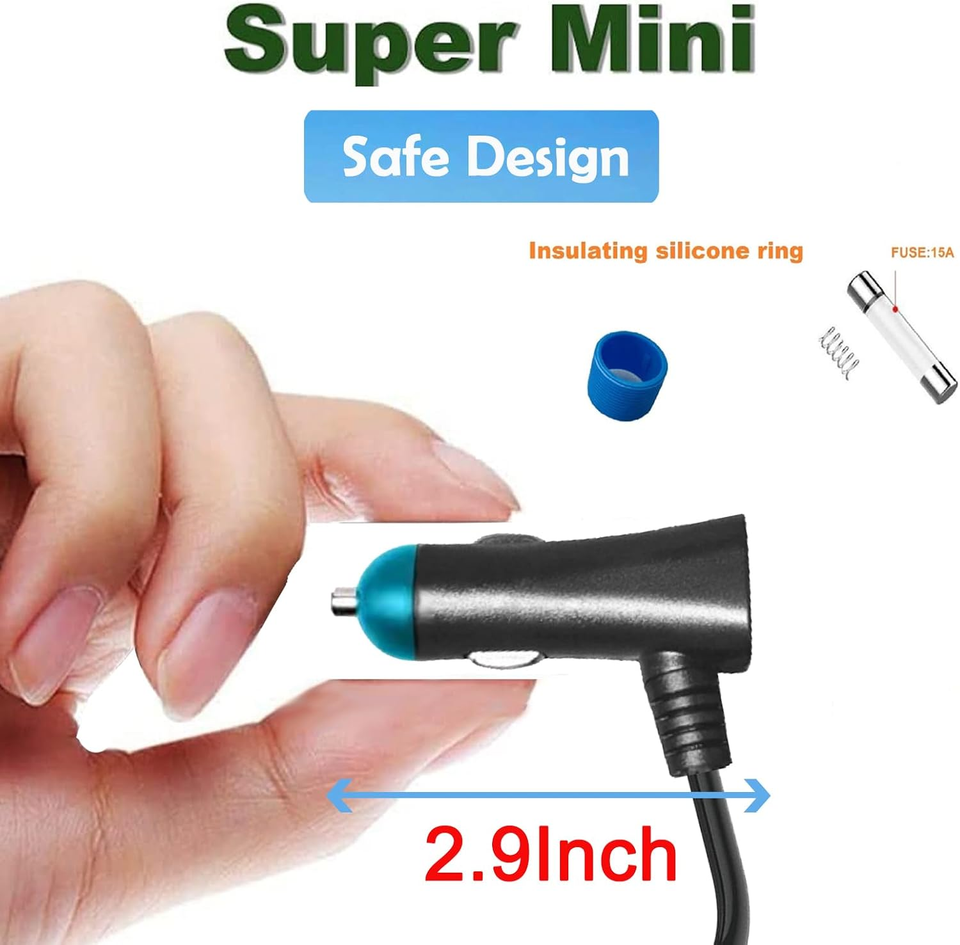 12V Thermoelectric Cooler Power Cord Replacement for Coleman Cooler