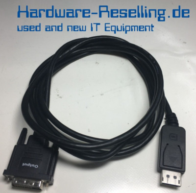 DisplayPort zu DVI-D 24+1 Kabel 2m