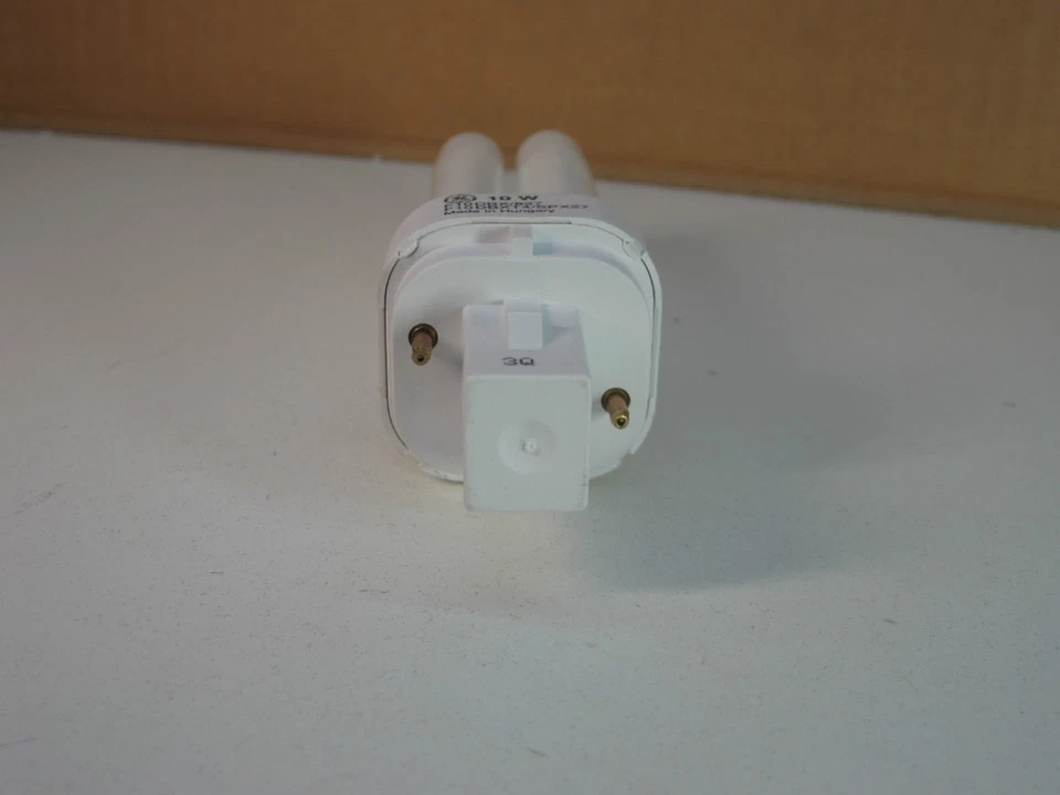 (4-Pack) GE F10DBX/827 F10DBXT4/SPX27 Fluorescent Light Bulb 10W G24d-1 2-Pin - Image 3 of 4