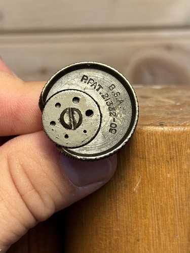 Vintage BSA No.8 peep Sight Aperture Insert For Tang Aight Air Rifle Or Rifle