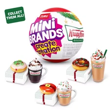 Mini Brands Krispy Kreme Create Christmas Edition Blind Ball Surprise Capsule