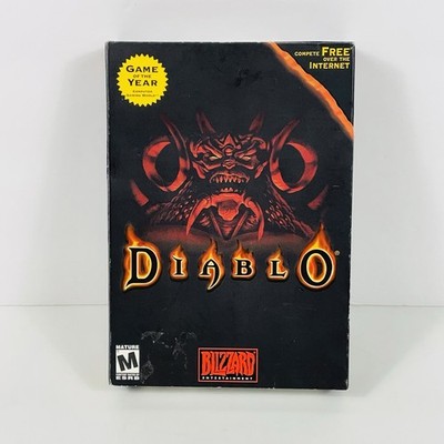 Diablo and Hellfire Expansion Big Box PC CD-ROM Software Video Games