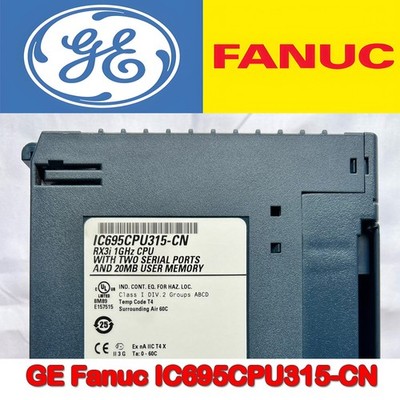GE Fanuc IC695CPU315-CN RX3i CPU Module 1GHz 20MB Used Tested Working