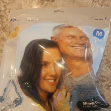 NEW Mirage Quattro Full Face Mask 61202 Size M Medium NIB SEALED PACKAGE Res MED