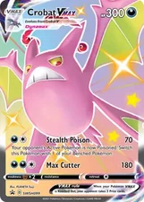 Crobat VMAX - SWSH099 - Pokemon Sword & Shield Promo Ultra Rare Card NM