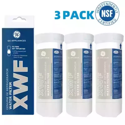 New 3 Pack GE XWF Replacement XWF Appliances Refrigerator Water Filter(NOT XWFE)