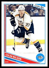 2013-14 O-Pee-Chee #23 Colin Wilson Nashville Predators Hockey Card