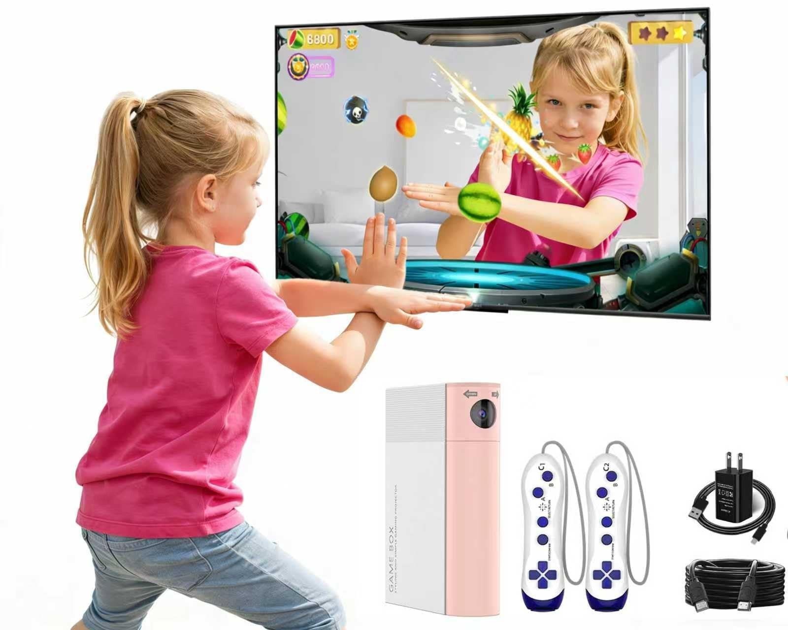 Motion Game Console for Kids - Plug & Play Interactive TV Video Games, Fun Famil