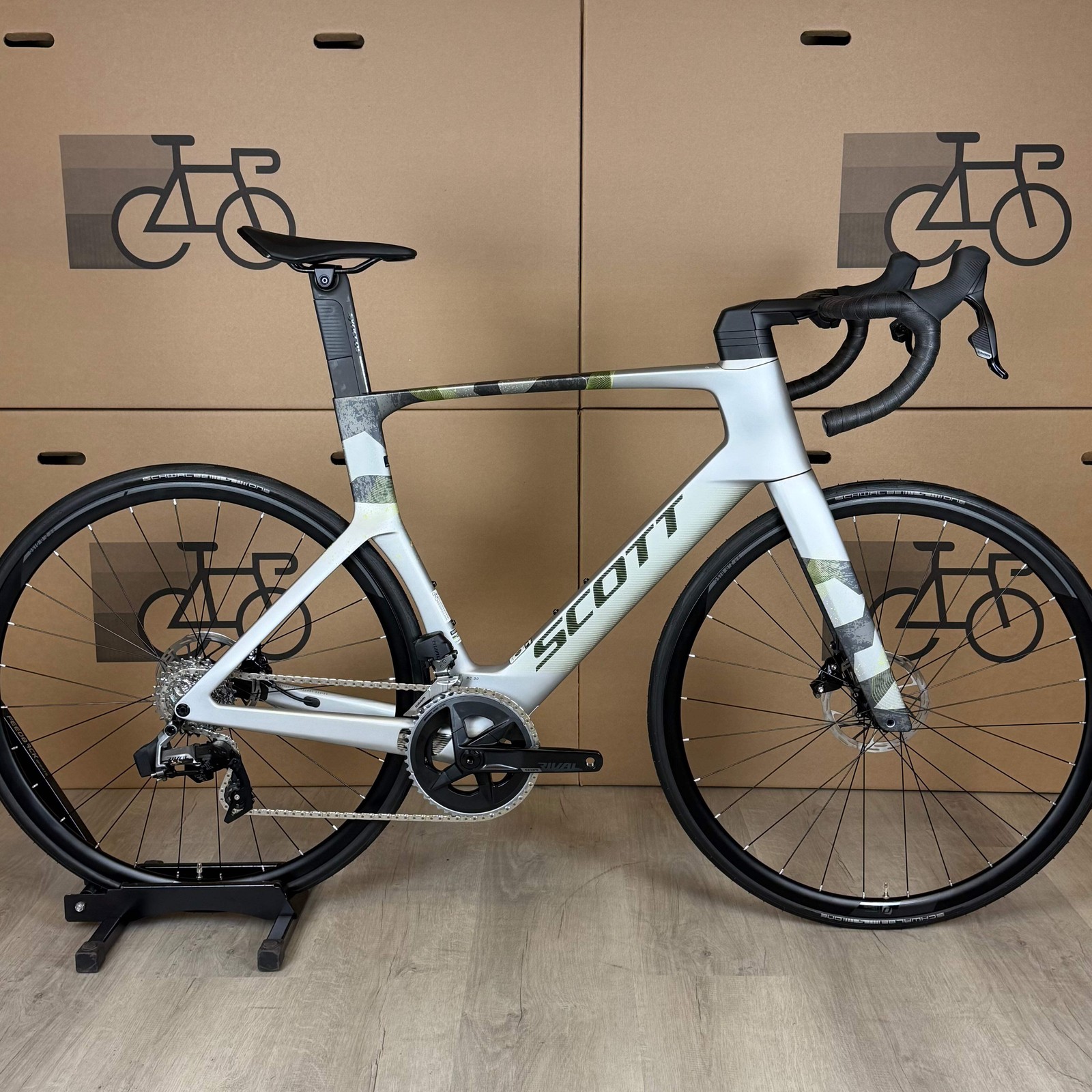 "Demo" Scott Foil RC 30, Sram Rival AXS, Disc Carbon Fiber Road Bike-2026, 56cm