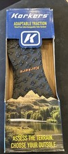 Korkers Adaptable traction omnitrax interchangeable sole system size 10