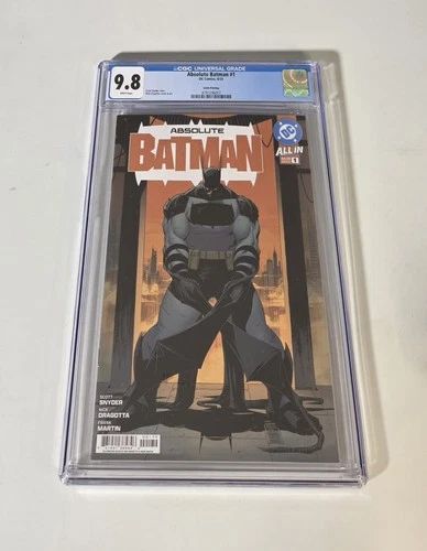 Absolute Batman #1 CGC 9.8 Graded Cover A 6th Sixth Print Nick Dragotta Snyder