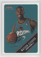 2000-01 Fleer Tradition Glossy Rookie 1150/1500 Mateen Cleaves #229 3c7