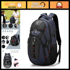 Travel Laptop Backpack with USB Charging Port, Fits 15.6" Computer, 31L College