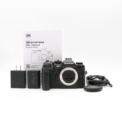 OM SYSTEM OM-1 Mark II Mirrorless Camera Body Shutter Count 11772 [Mint]