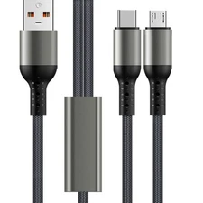 Multiple Device Charging Cable General Use USB Cable 2 in 1 USB Cable Gift