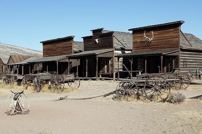 Cody Wyoming Old Trail Town 2015 Historic Western Museum Complex Wagons