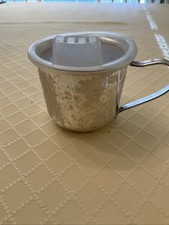 Silver Plated Baby Cup Sippy Cup with Handle