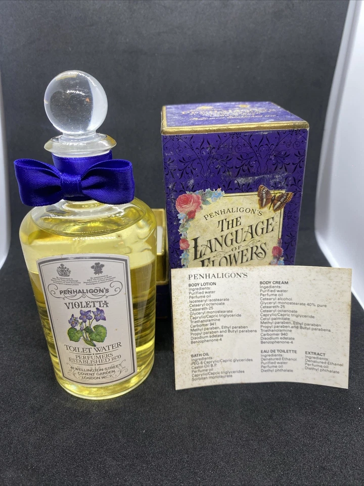 PENHALIGON'S VIOLETTA 100ML RARO VINTAGE DISCONTINUED - Immagine 2 di 4