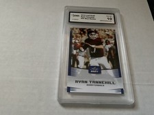 2012 LEAF DRAFT #43 RYAN TANNEHILL FOOTBALLROOKIE GRADED 10