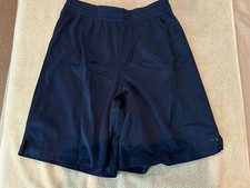 DSG Pocketless Boys Mesh Shorts Size Medium Blue