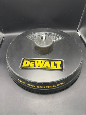 #ad Dewalt 18quot; Steel Deck Surface Cleaner For Pressure Washer 3700 PSI DXPA37SC $54.99