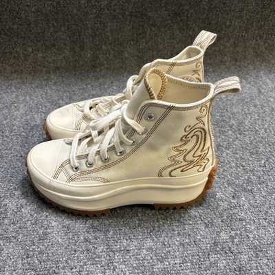 NEW Women's CONVERSE RUN STAR HIKE Western Shoes A10333C Cowboy Sz 6 Scuffed