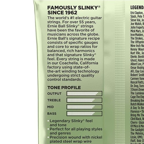 Corde Chitarra Elettrica Ernie Ball Magnum Slinky - Scalatura 12-56, Nickel Wound - Foto 11