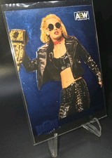 Toni Storm 2022 UD Skybox Metal Universe AEW BLUE PARALLEL #110 🔥🔥